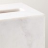 Generic White Marble Bath Accessories (Tissue Box Holder)