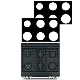 2 Pcs 30Inch Stove Top Protectors For GE Model CGS750P4M2W2 6 burner Gas Range Cooktop Cover liner