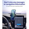 Masergogo Car Phone Holder for 2025-2026 Volvo XC60/XC90, 360° Rotation,