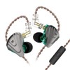 Yinyoo KZ ZSX Earphones 5BA 1DD Hybrid IEM Hifi In