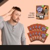 5 Cajas Shampoo Tinte Express Pelo, Castao Medio, 50 Sobres