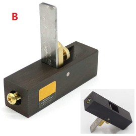 MASUNN DIY Mini Hand Planes Carpentry Carpenter Ebony Joinery Woodwork Tools -B