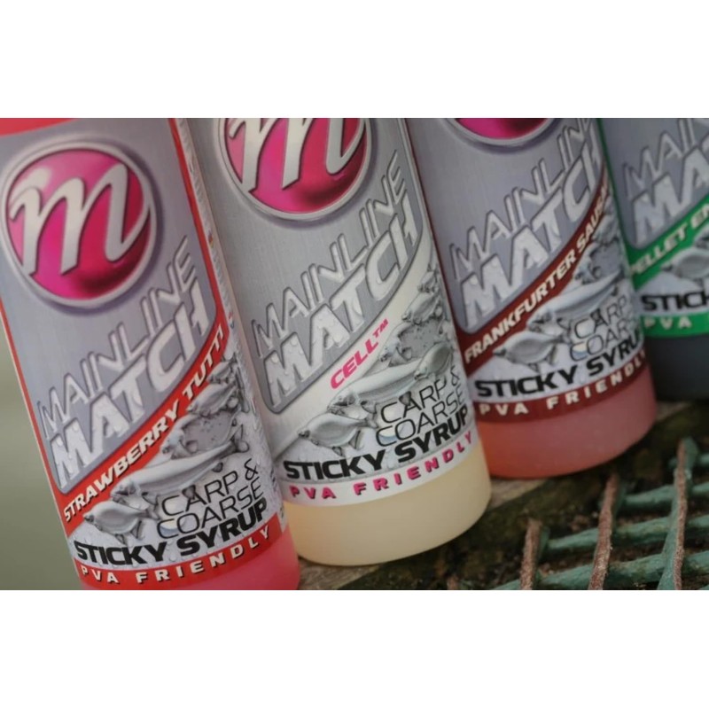 Mainline Match Carp & Coarse Sticky Syrups 250ml (Peppered Tuna)