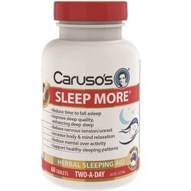 Caruso’s Natural Health Caruso's Sleep More Two A Day Tab X 60