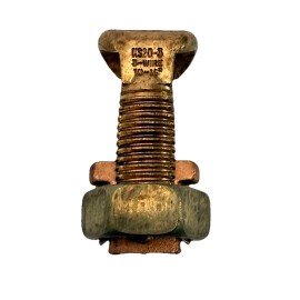 BURNDY (LOT OF 10) BURNDY KS20-3 SPLIT BOLT CONNECTOR 3-WIRE 10-16