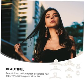 Baluue 8pcs Clips for Women Stylish Large Hair Accessories Construction for Daily Wear and Special Occasions