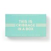 Brass Monkey Juego de Cribbage in A Box