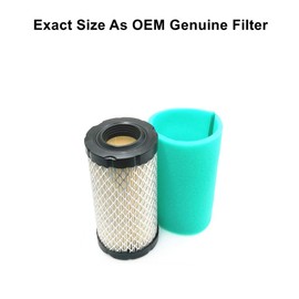 MOWFILL 793569 Air Filter with 793685 Pre Filter Replace for Briggs Stratton 4241 5415 793569 791630 John Deere GY21055 MIU11511 Bad Boy 063-4026-00