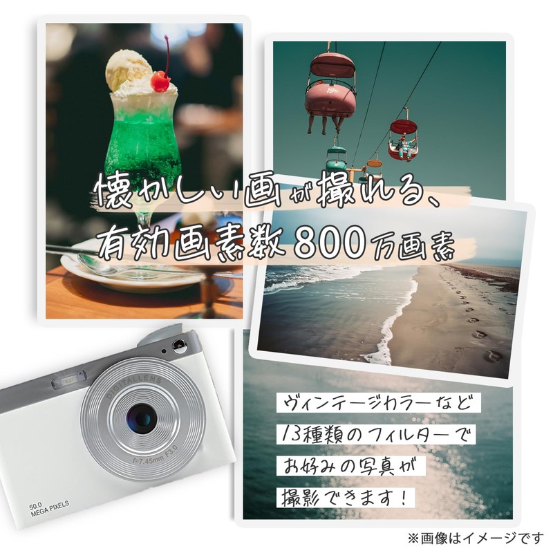 KEIYO AN-DC003 (WH) 8 Megapixels, Digital Zoom Sending to Smartphones,