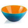 Guzzini My Fusion Blue and Orange 1.2 Quart Bowl