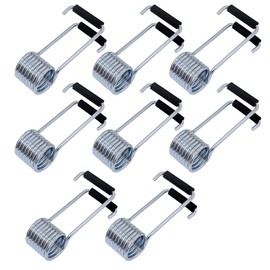 8 Packs Universal Butterfly Spring Door Closer Self-Closing with Rubber Bumpers, Fit for Door Butt Hinge Pins