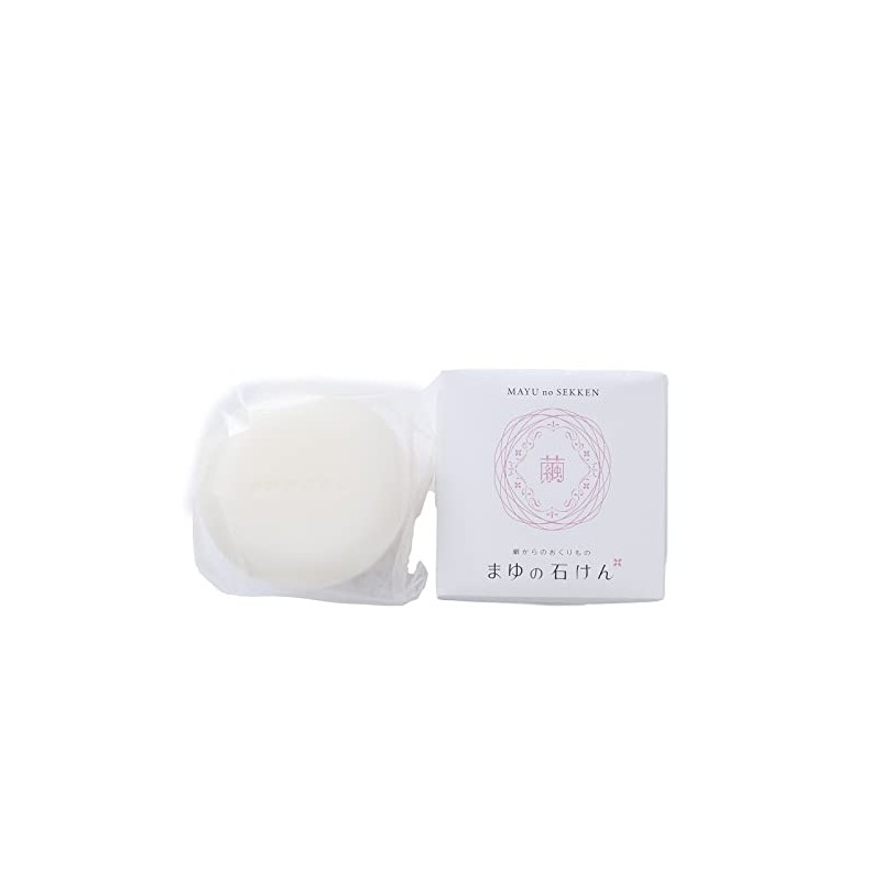 Mayu Series Kinumoyofu Mayu Soap, 3.5 oz (100 g)