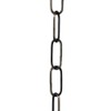 ElekTek 2m Pack Antique Brass Rustic Open Link Chain for