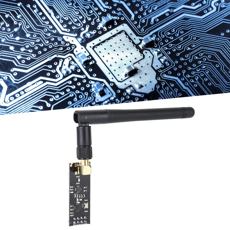 NRF24L01P PA LNA Transceiver Communication Module, 2.4G NRF24L01+PA+LNA 1100m Transceiver