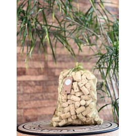 Pack of 200 Corks 45 x 24 mm - Craft Corks Mixed Light and Dark - Wine Corks for Crafts - Cork Decoration - Craft Ideas DIY Vegan and Ecological - 100% Natural