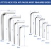 FITTOO Hex Key Set, Allen Wrench Kit 1.5mm, 2mm, 2.5mm,