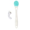 Electric Body Scrubber Brush 3 Speed Vibration Green Waterproof Long