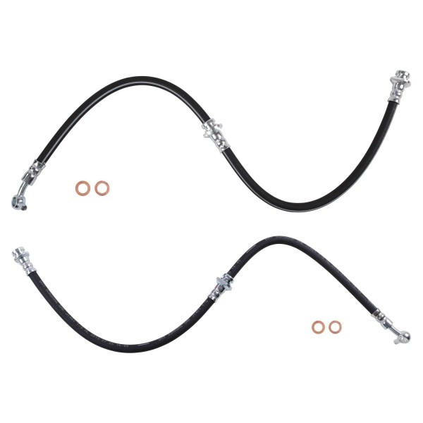 Sunsong Front Left & Right Brake Hydraulic Hose Kit for