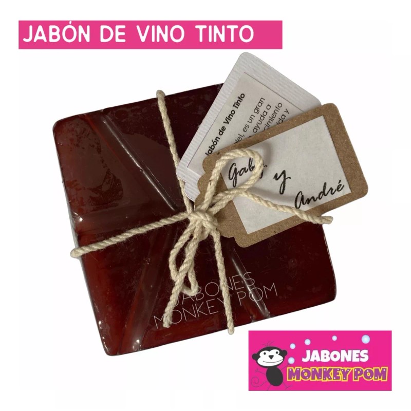 Jabones Monkey Pom 15 Jabones Artesanales Recuerdos Personalizados +100 Gr