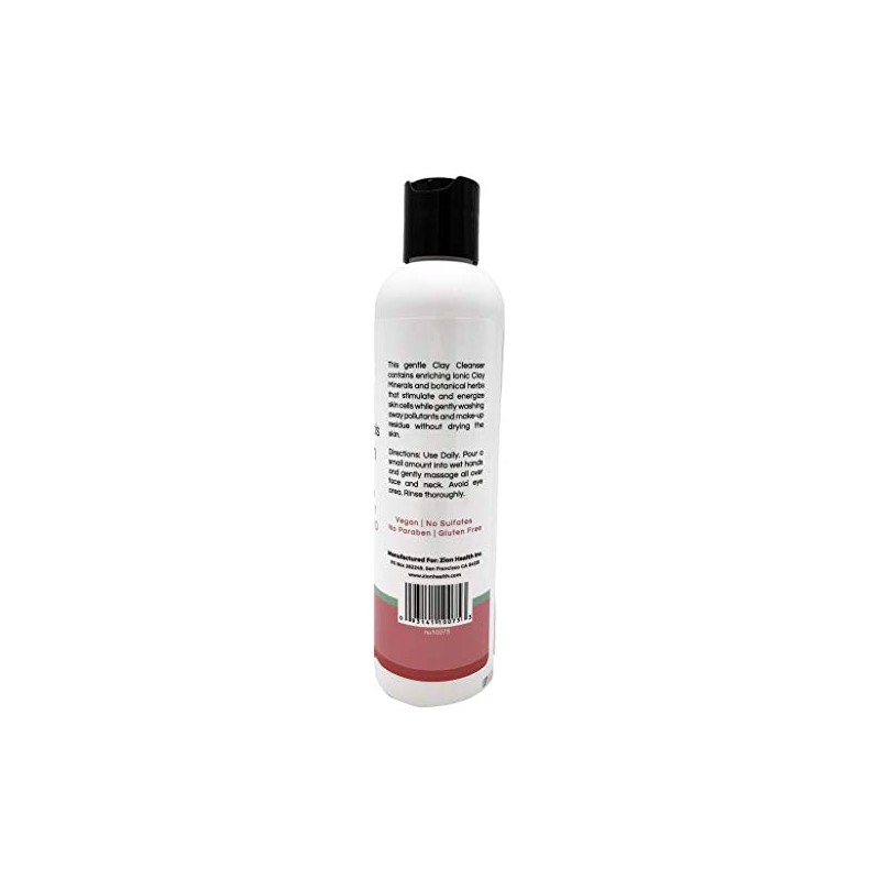 Zion Health, Adama Minerals, Ancient Clay Face Wash, 8 fl