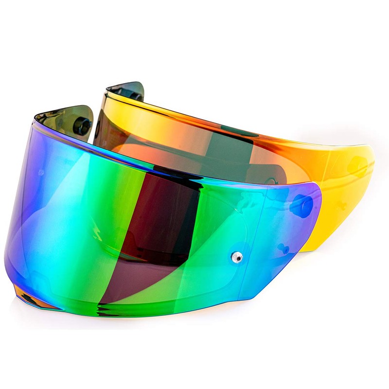 LS2 Helmets Assault/Rapid/Stream Pinlock Ready Escudo exterior (verde iridium)