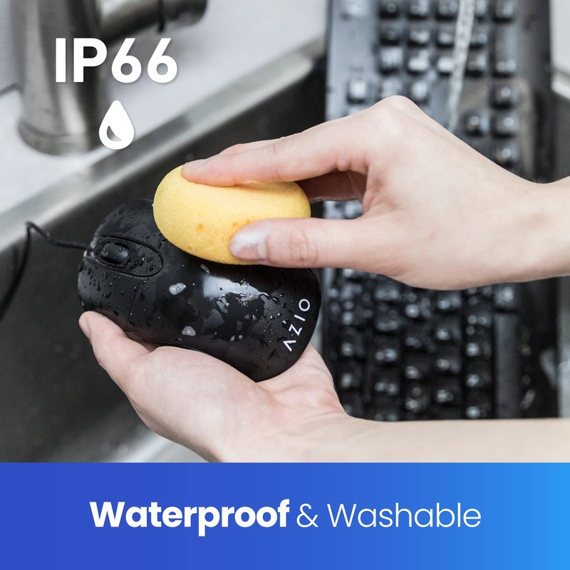 USB Keyboard and Mouse Combo Set - Waterproof Rated IP66