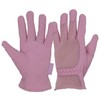 Womens Garden Gloves, Scratch Resistance Leather Gardening Gloves for Ladise,