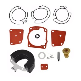 OXCANO 0438996 Carburetor Repair Kit Compatible With OMC Johnson Evinrude Outboard V4 V6 90 100 105 115 150 175 HP Boat Motor Engine OEM# 18-7247 438996 435442 436852 Carburetor Carb Rebuild Kit