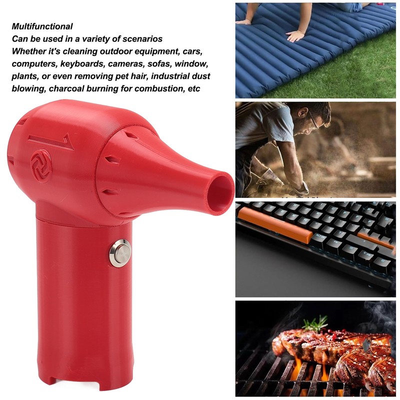 Electric Air Duster Professional Efficient 300000RPM 32mm Brushless Motor Thrust
