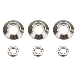 Dashboard Switch Bezel Nut Set Fit for Jeep CJ5 CJ7 CJ8 1972-1986 Headlights Wiper and HVAC Fan Switch