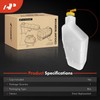 A-Premium Engine Coolant Overflow Recovery Reservoir Tank [with Cap] Compatible