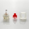 Gateron Red Switches, Mechanical Keyboard Switch 5pins for All MX