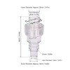 Check valve, check valve for condensate drain pipe, central drain