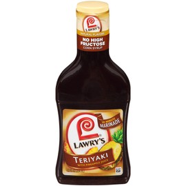 Lawry's Teriyaki With Pineapple Marinade, 12 fl oz (3 bottles)