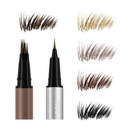 Multi-Tip Eyebrow Pen, Liquid Microblading Effect Hair‑Like Brow Strokes