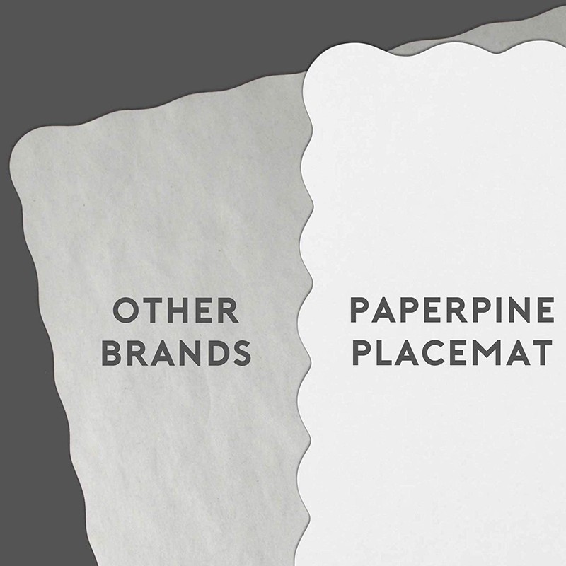 Rectangle Disposable Paper Placemat (100 Pack) - 10 x 14