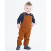 RUGGEDBUTTS Caramel Stretch Chino Overall - 3T