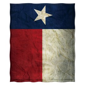 Levens Texas Flag Throw Blanket Gifts for Women Girls Boys, Retro Decor for Couch Bed Sofa Travelling Camping, Birthday Christmas Soft Cozy Lightweight Blankets for Kids Adults Twin 60"x80"