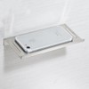 Hallyware Bathroom Small Cell Phone Shelf Stainless Steel Anti-Slip Phone