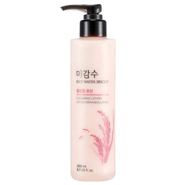 THE FACE SHOP Rice Water Bright Cleansing Lotion 1ea 200ml / 더페이스샵 미감수 브라이트 클렌징 로션 1개 200ml