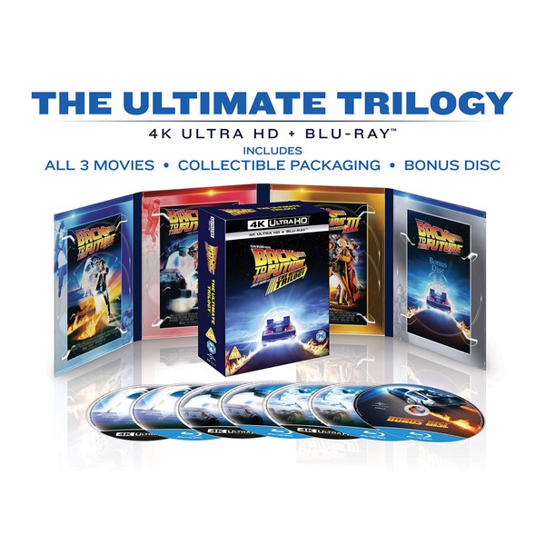 Back To The Future: The Ultimate Trilogy (4K UHD) [Blu-ray] [2020] [Region Free]