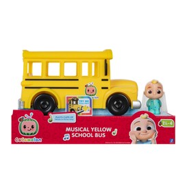 CoComelon Musical Yellow School Bus with JJ figure