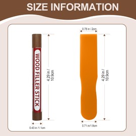 ZYFXWLJS Wood Filler Stick 20-Color Wood Repair Crayon Set – Hardwood Scratch Filler for Furniture, Floors, Cabinets – Quick Fix, Waterproof, Fade-Proof (Gary Series)