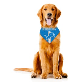 Little Earth 320601-LION-XS-1: Detroit Lions Pet Bandana