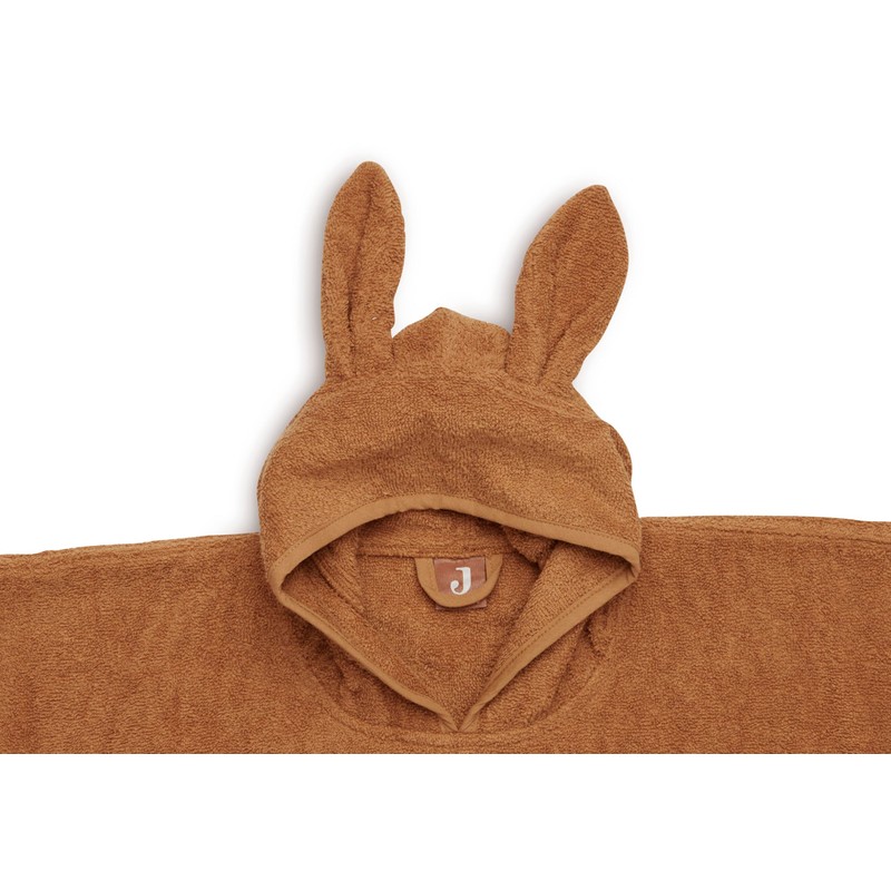 Jollein Badeponcho 65x62 cm Caramel Kapuzenbadetuch Handtuch Caramel | 533-550-00092