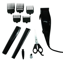 Singer Personal Hair Trimming 12 Piece Kit, Black