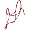 Silvertip Weaver Leather No. 95 Rope Halter,Black/Gray/Red,Average,35-9505-W32
