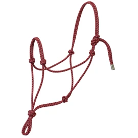 Silvertip Weaver Leather No. 95 Rope Halter,Black/Gray/Red,Average,35-9505-W32