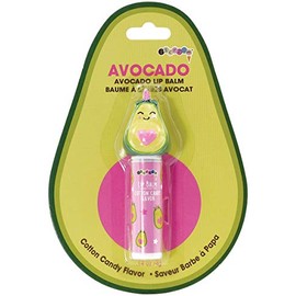 iscream Kawaii Avocado Shaped Cotton Candy Scented Lip Balm