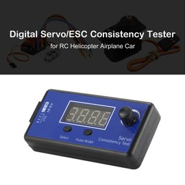 ICQUANZX Digital Saervo Tester/ESC Consistency Tester for RC Helicopter Aeroplane Car Engine Gas Display